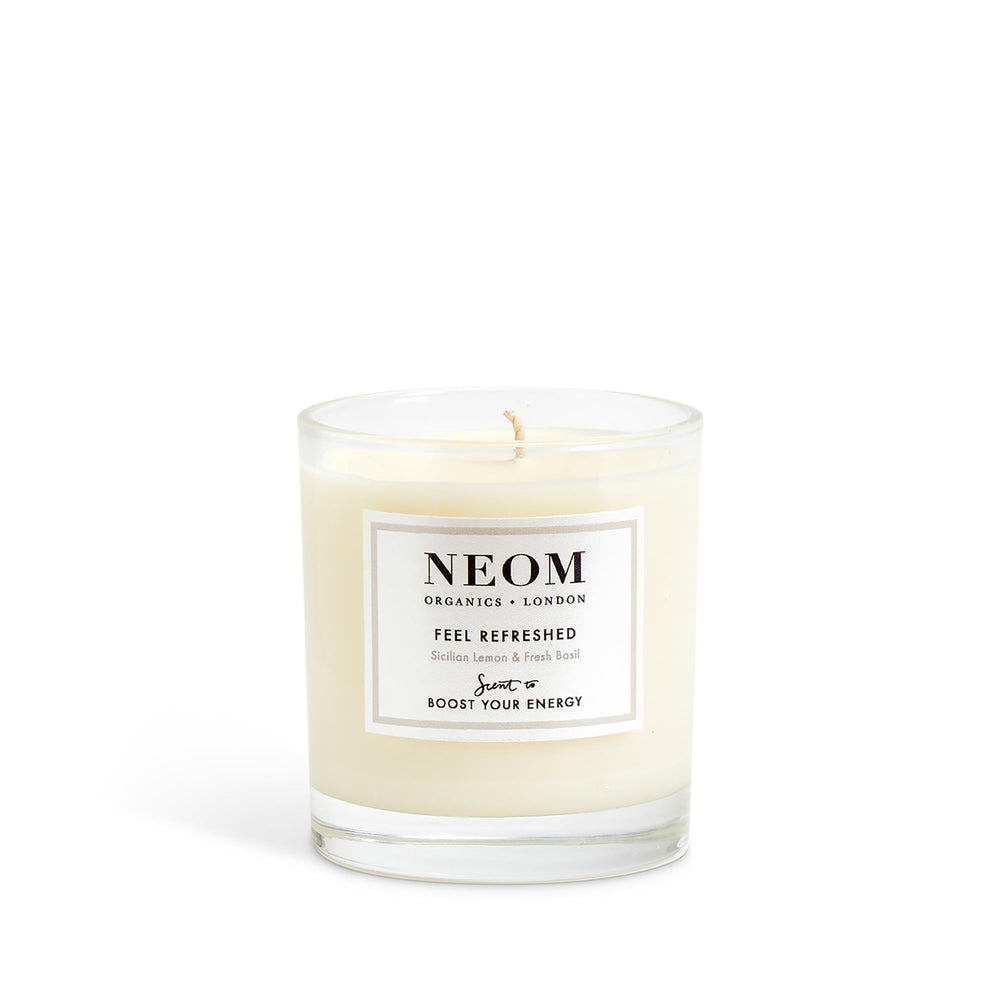 Neom Feel Refreshed multi-oil blend suggests spa-like aromatherapy benefits