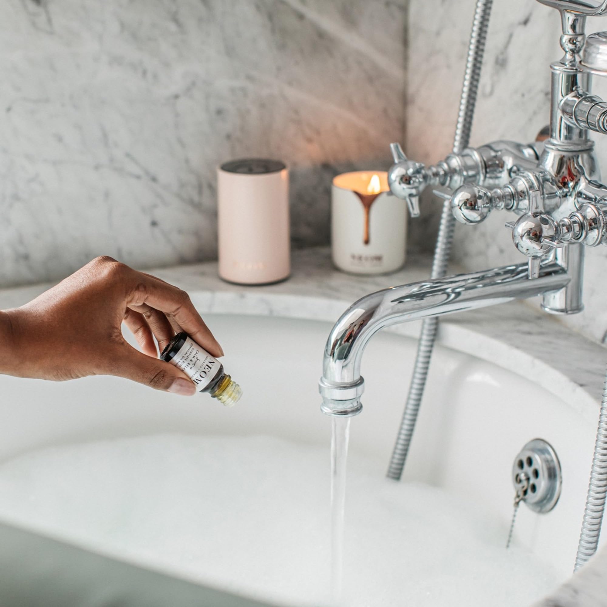 Moment of Calm being dispersed in a Wellbeing Pod
