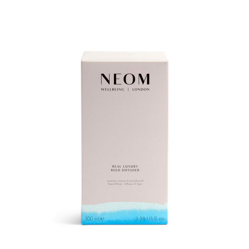 Refillable and reusable NEOM diffuser bottle