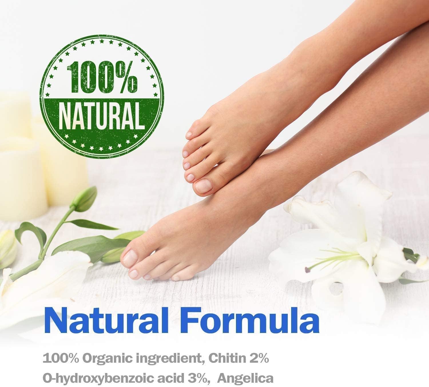 NEOMEN Nail Fungus Pen glossy finish on nails after treatment.