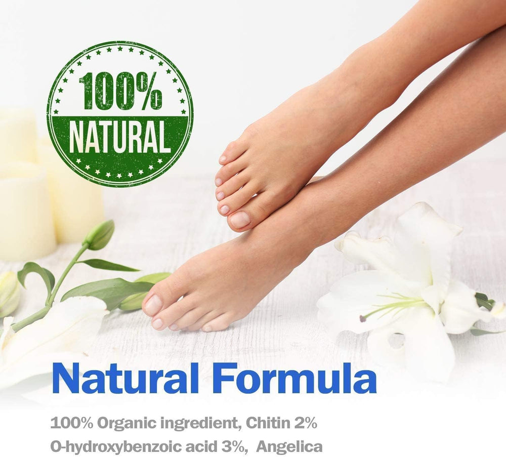 NEOMEN Nail Fungus Pen glossy finish on nails after treatment.