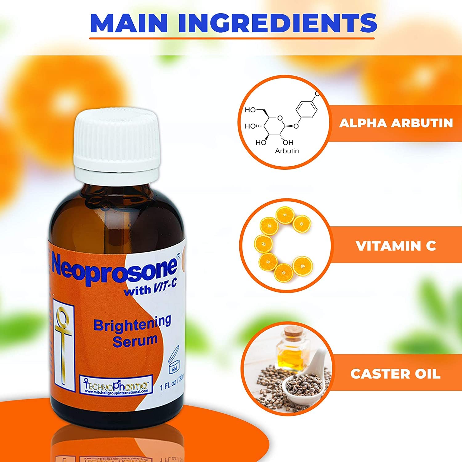 Neoprosone Vitamin C Serum silky texture during application