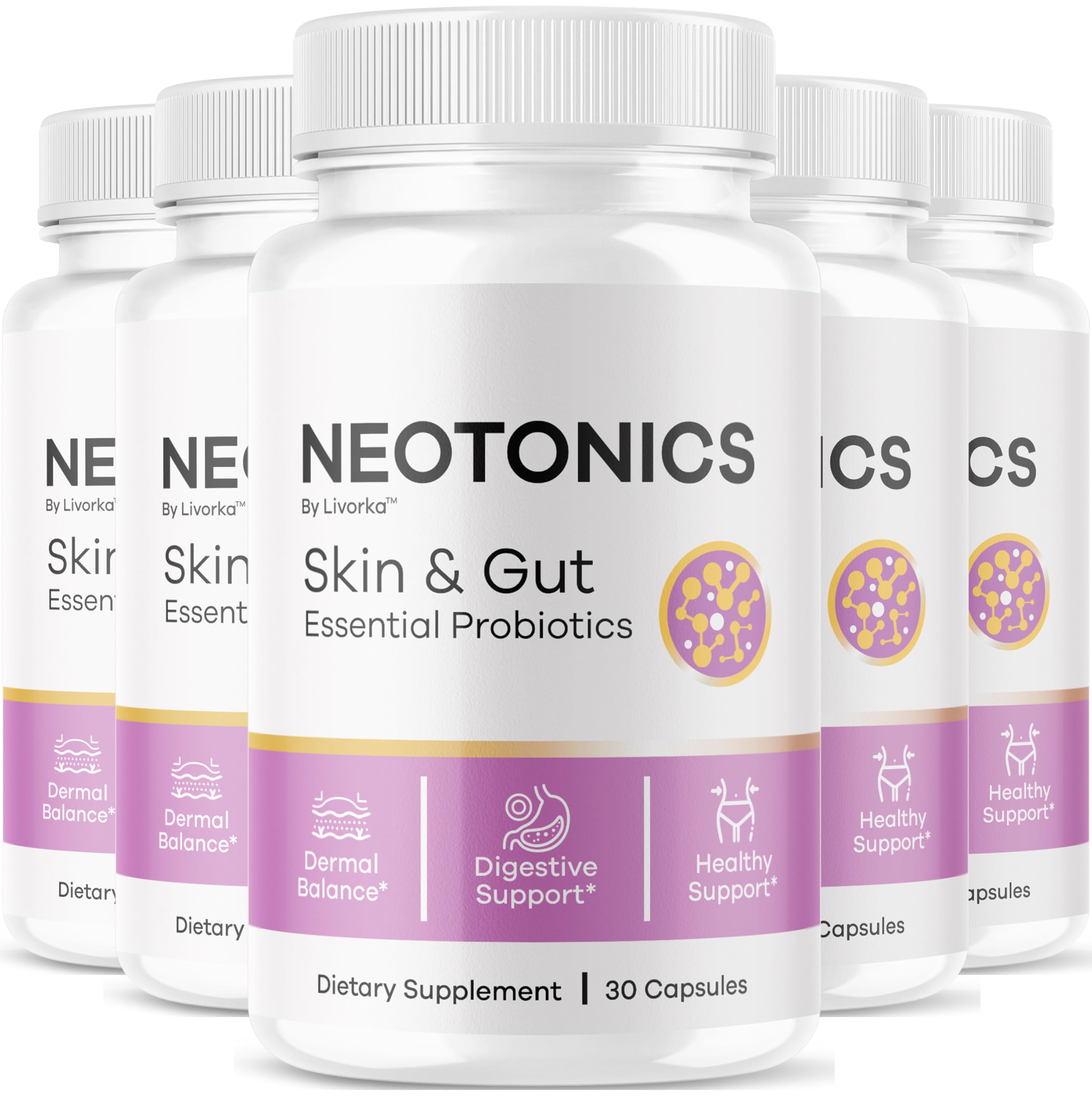 Neotonics Capsules 5-pack box