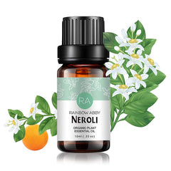 Neroli essential oil 10ml bottle front view