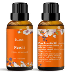 Neroli oil blended in a diffuser for aroma