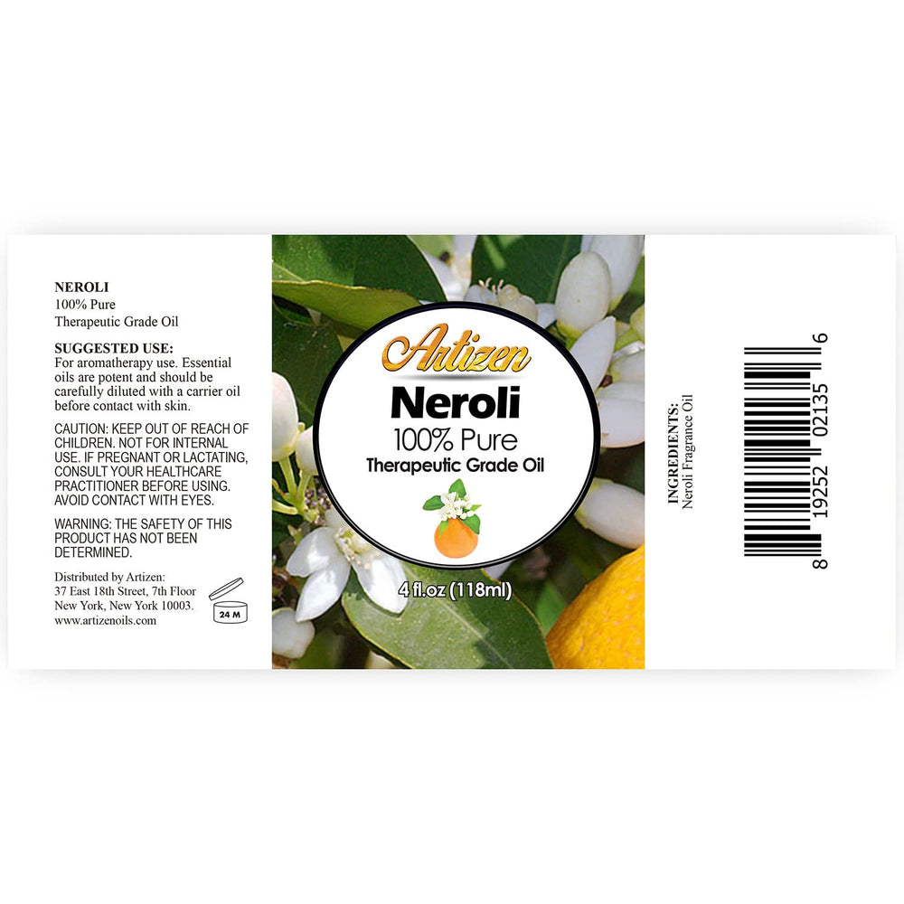 Neroli essential oil diffusing in diffuser