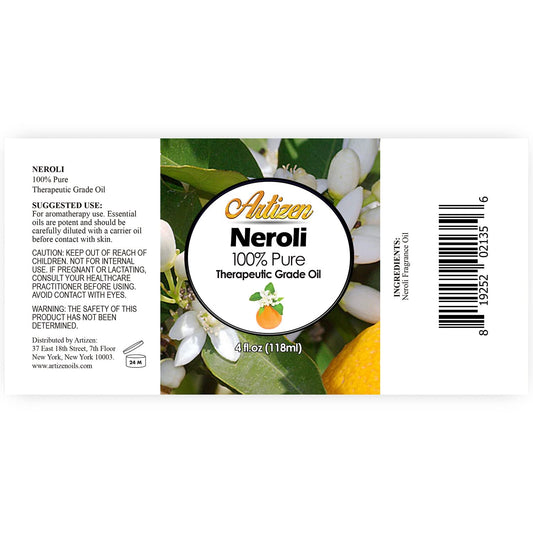 Neroli essential oil diffusing in diffuser