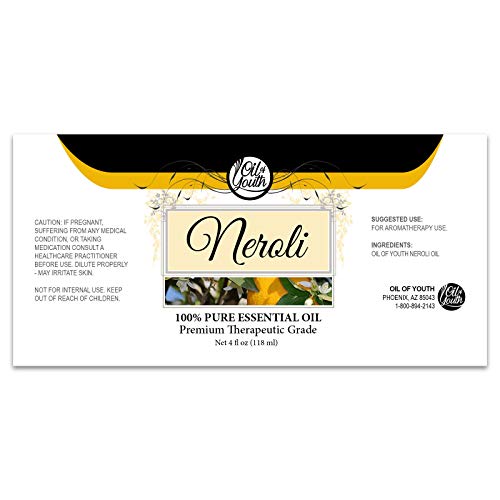 Neroli oil blends with rosemary, myrrh and lemon for aromatherapy