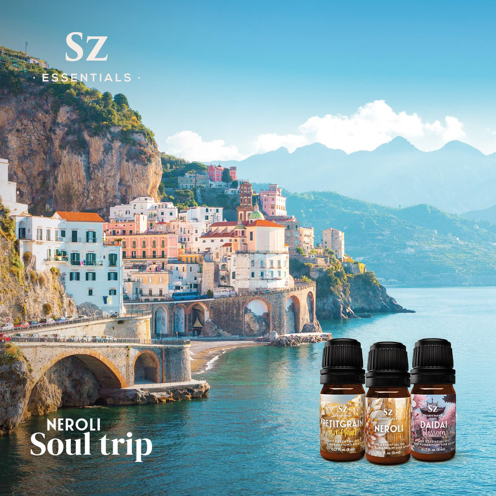 Floral and citrusy Neroli oil aroma