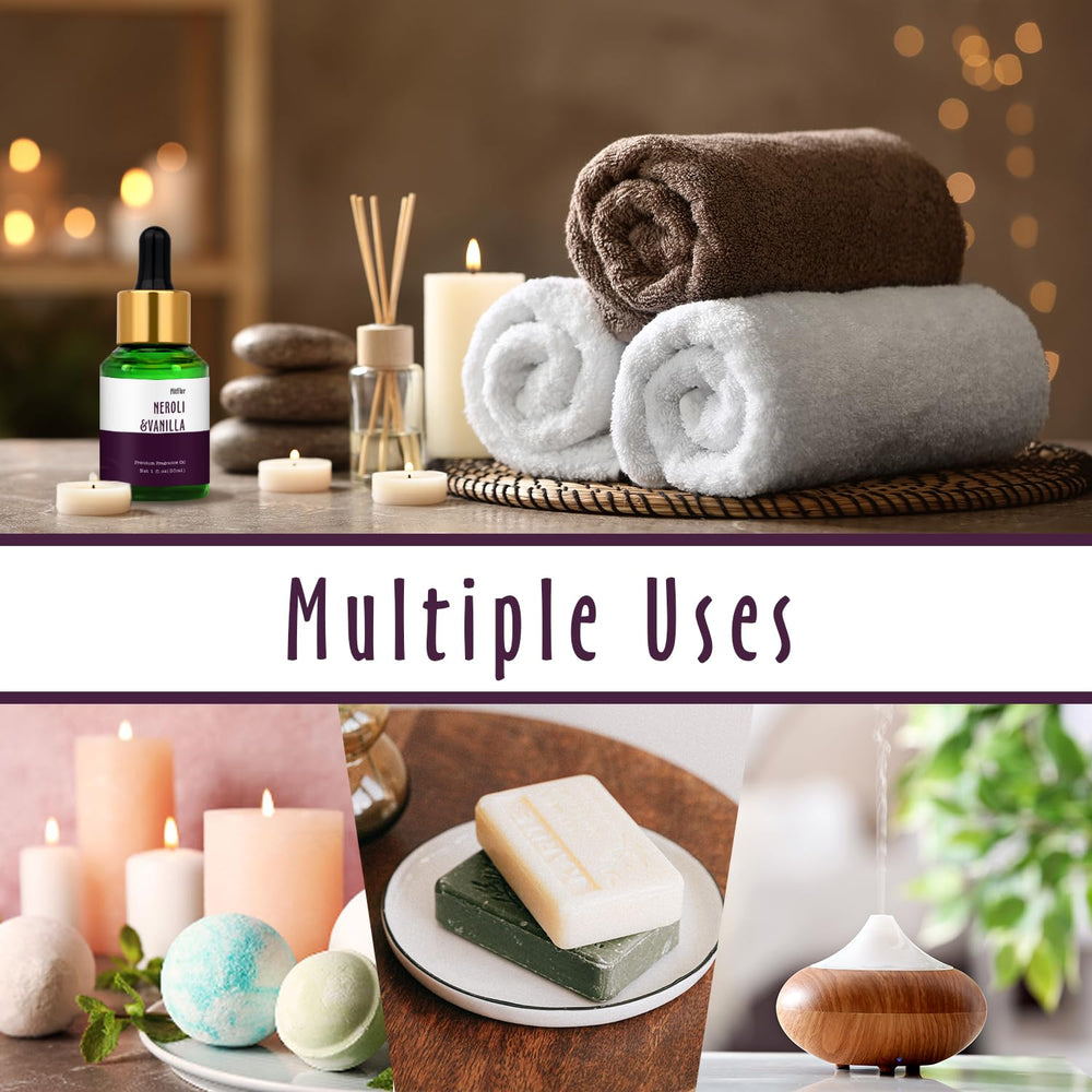Home diffuser setup with Neroli Vanilla Fragrance Oil