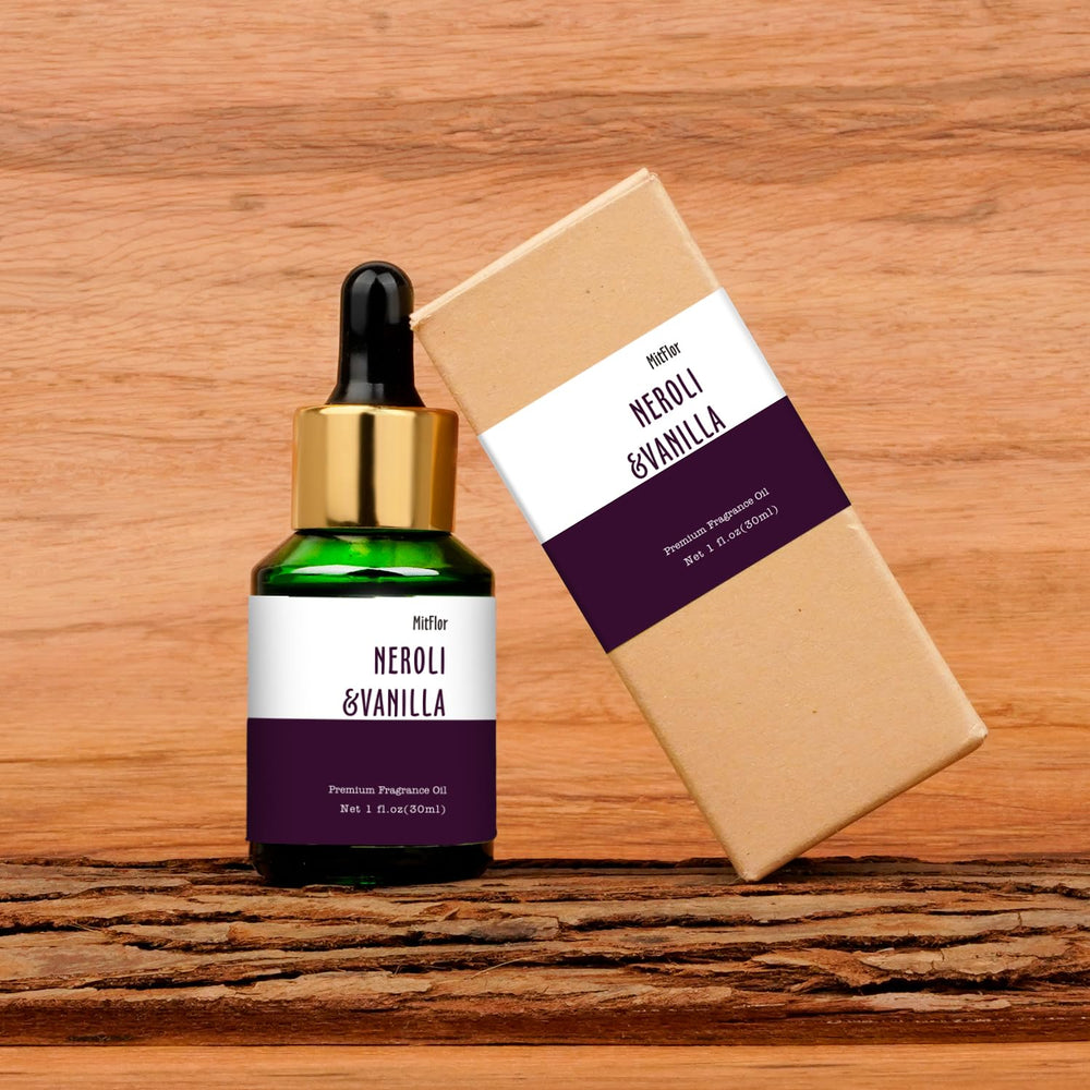 Reed diffuser with Neroli Vanilla Fragrance Oil