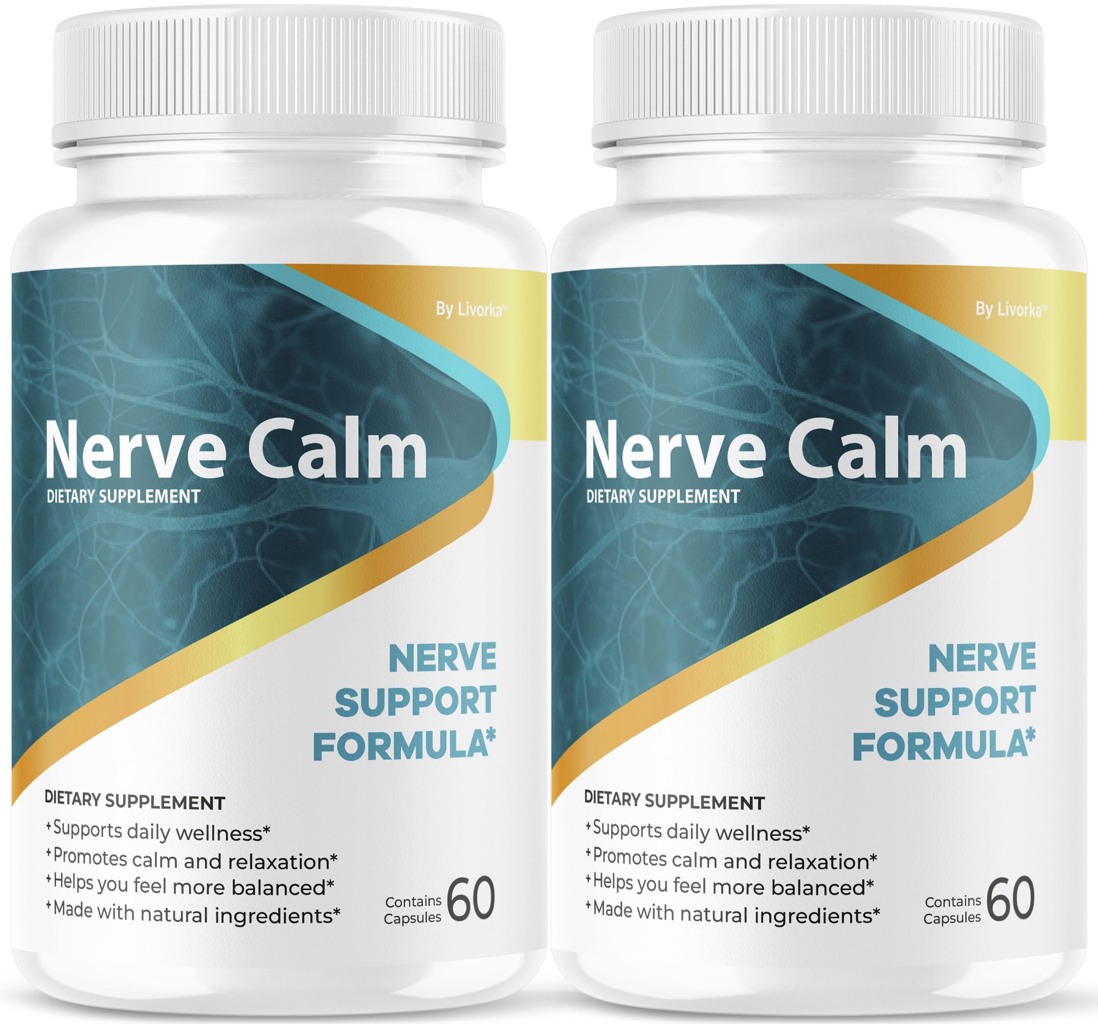 Front view of Nerve Calm 2-pack