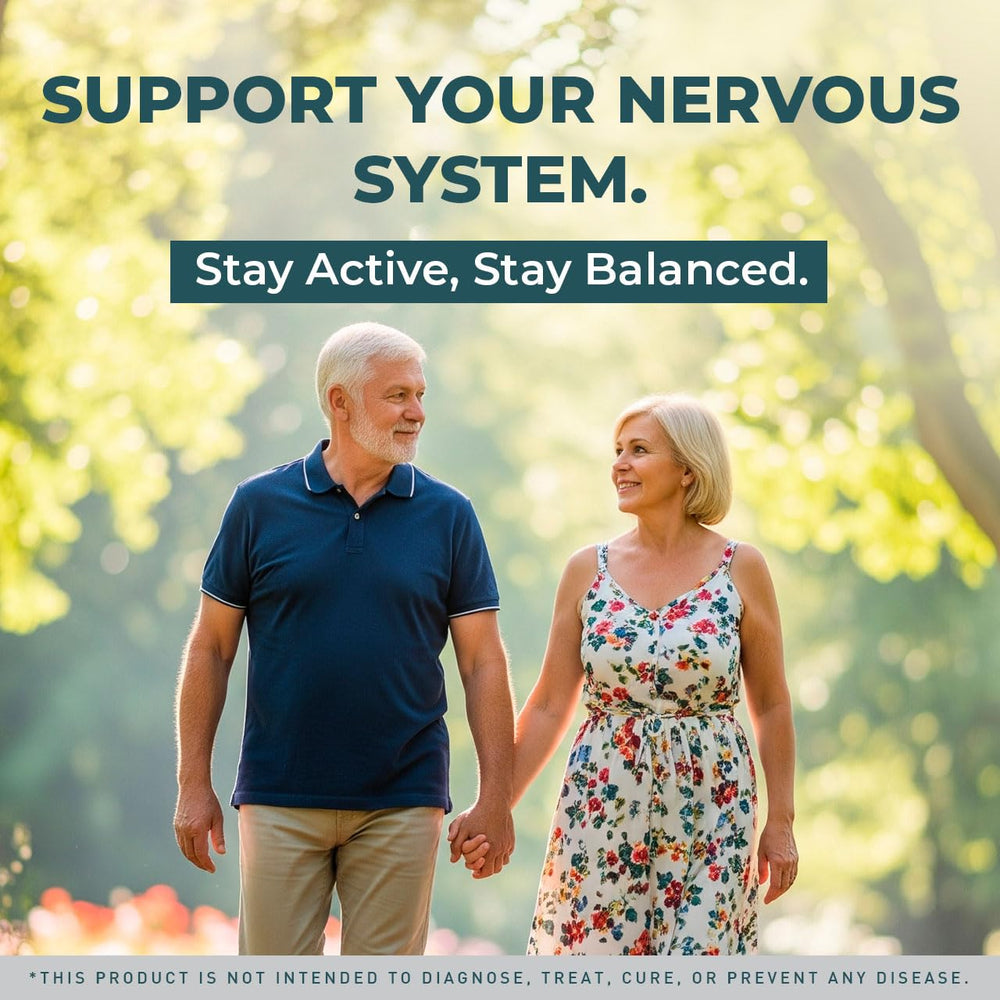 Nerve Calm 3-pack packaging display