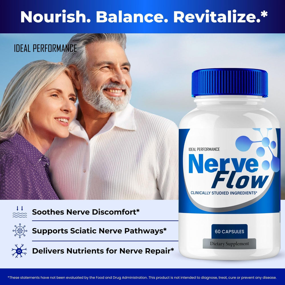 Nerve Flow Advanced Nerve Health Pills packaging