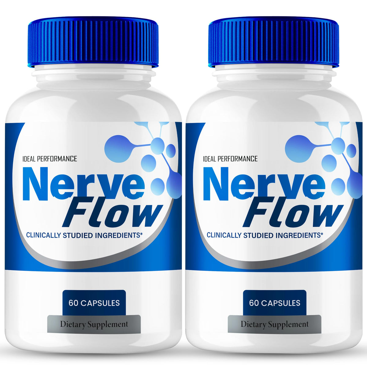 Bottle of Nerve Flow Neuropathy capsules