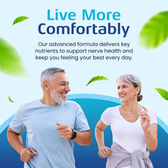 Nerve Recovery Max benfotiamine ingredient highlighting enhanced nerve function.