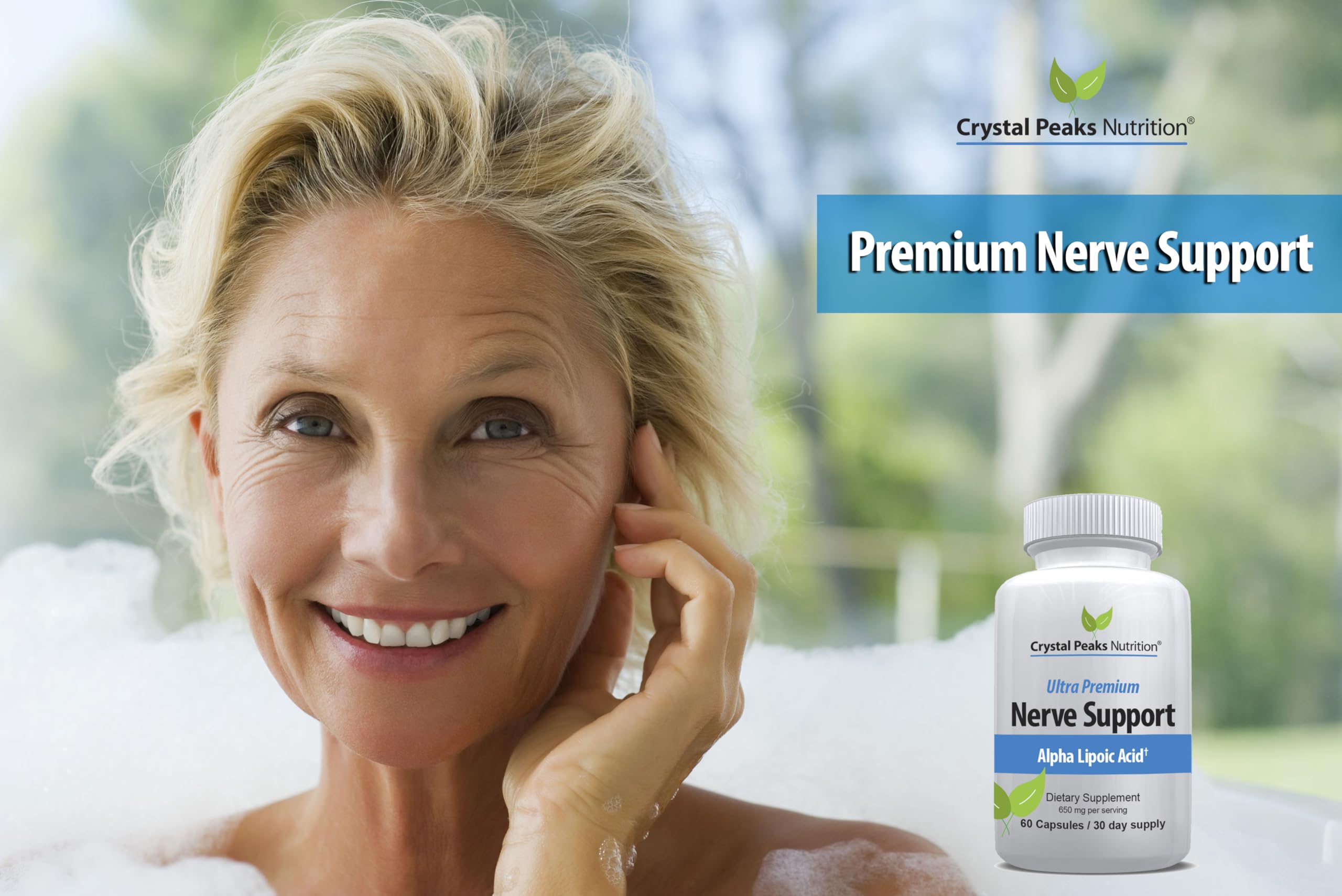 Raw ingredients for ALA nerve support formula