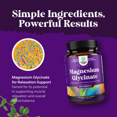 Nerve support imagery with magnesium glycinate