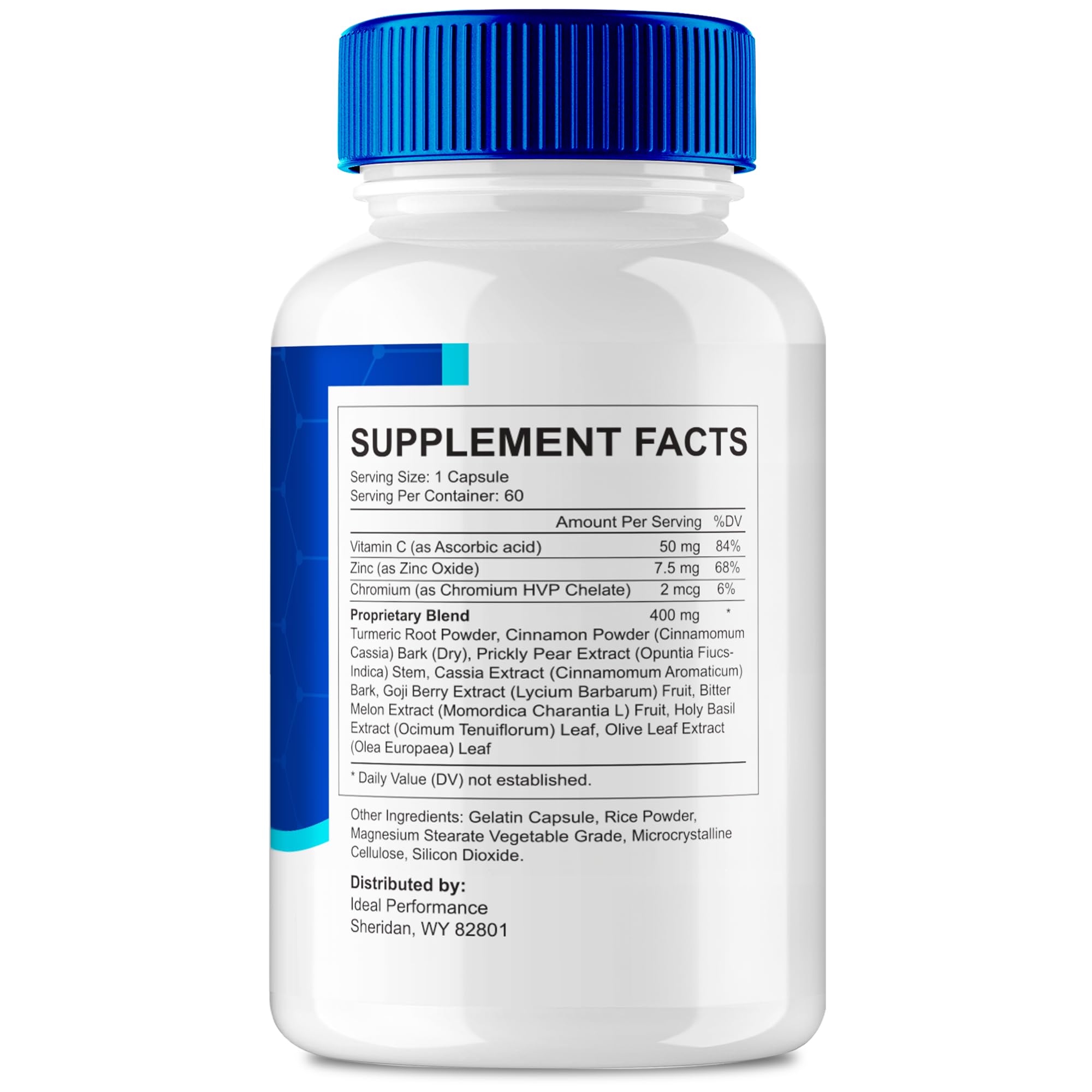 Nerve Sync Capsules bottle label close-up