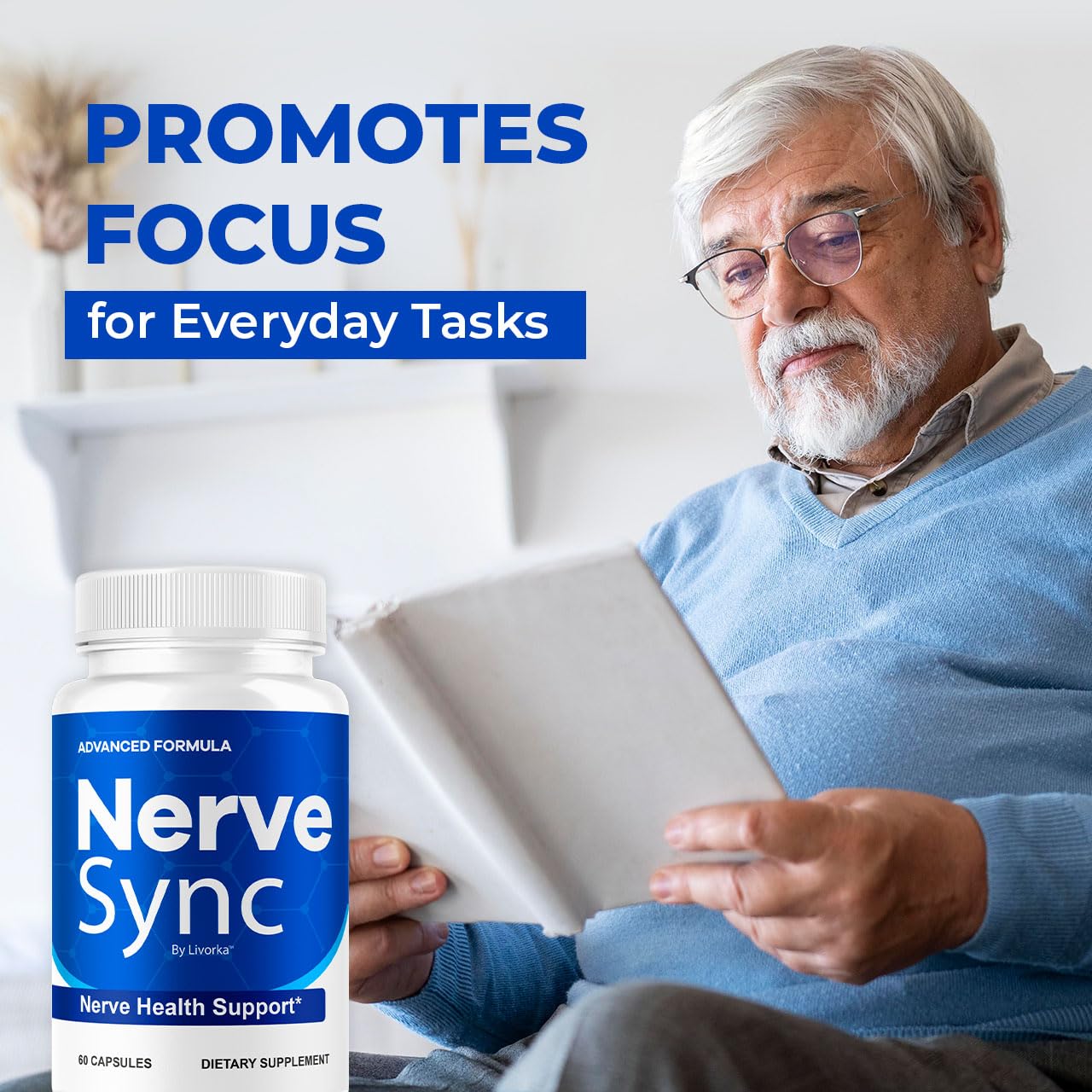 Nerve Sync capsules close-up side view