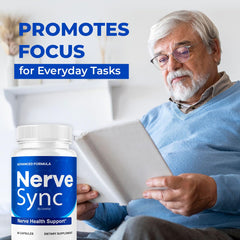 Nerve Sync capsules close-up side view