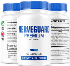 Usage and dosage illustration for NerveGuard Premium