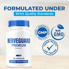 NerveGuard Premium product label close-up