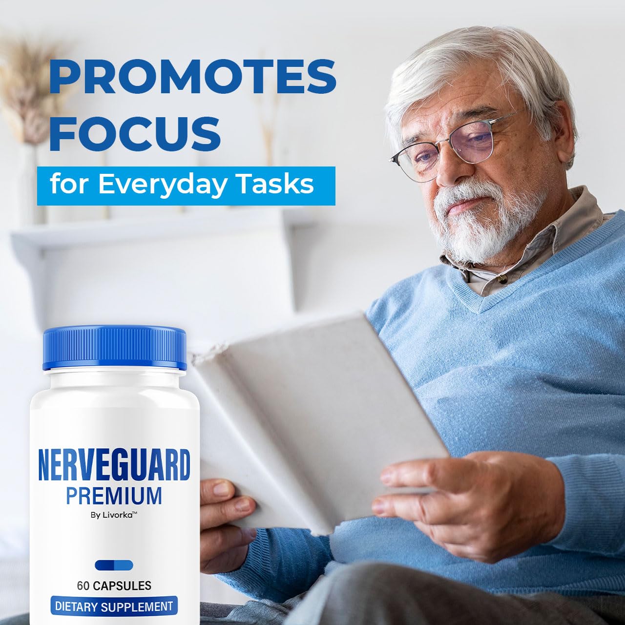 NerveGuard Premium packaging and bottle side by side