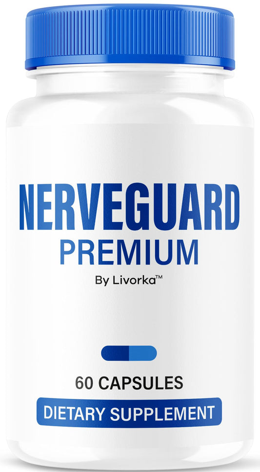 NerveGuard Premium bottle and label on white background