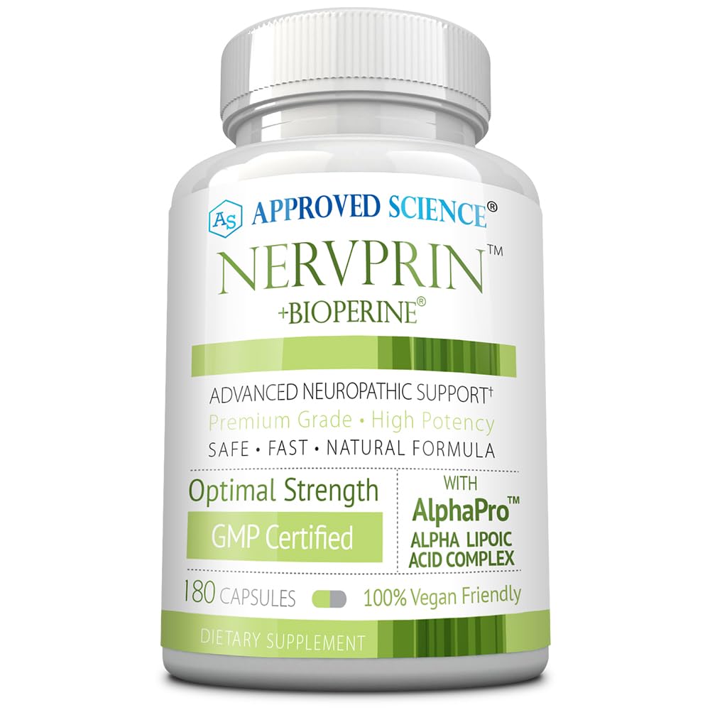 Nervprin nerve support supplement front label