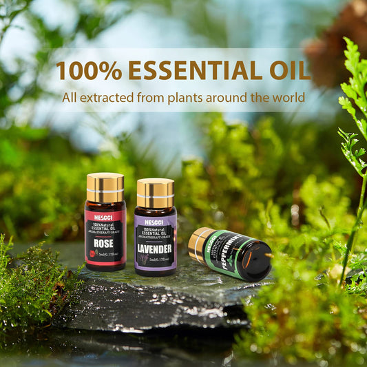 Diffuser with NESCCI essential oils in use
