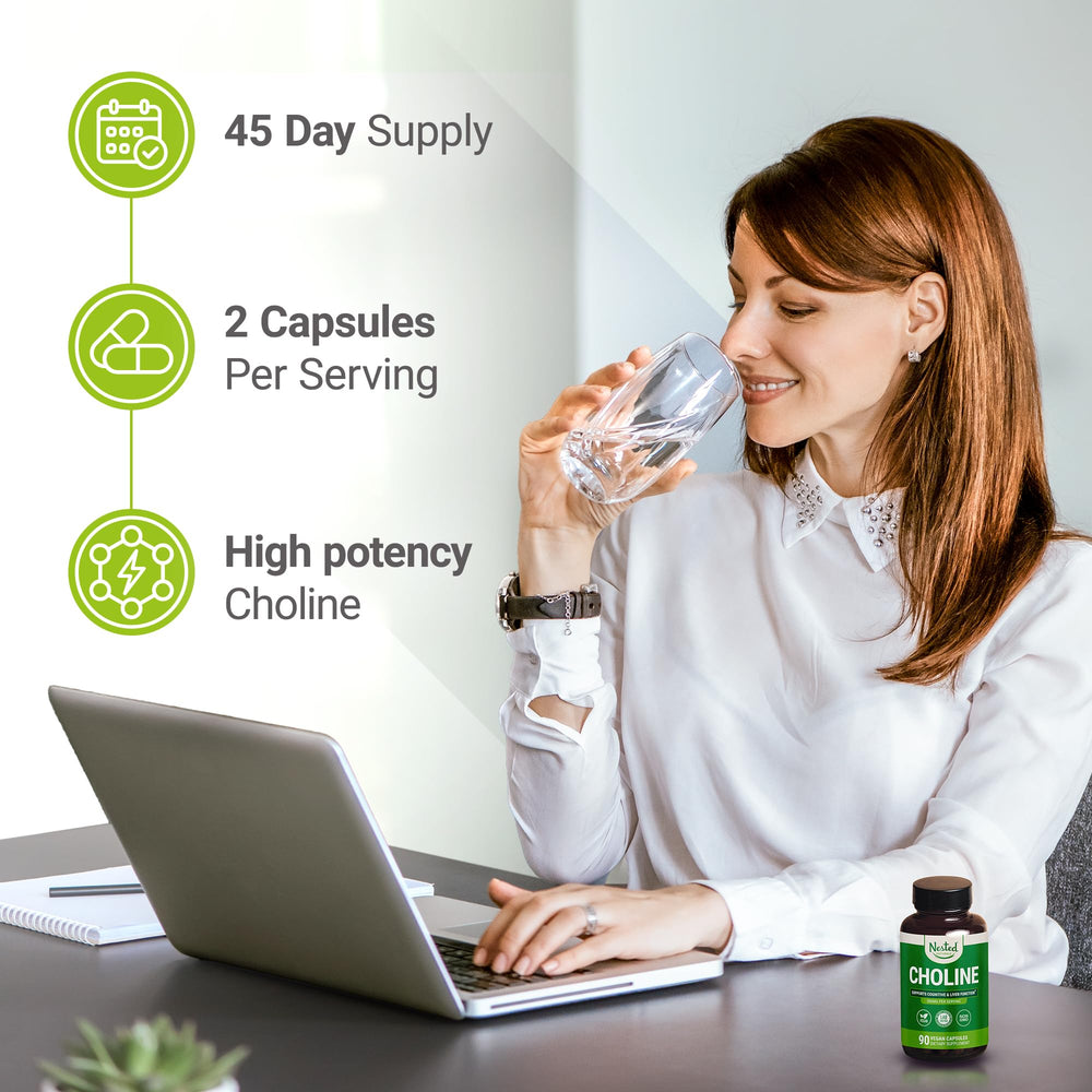 Ingredient list for Nested Naturals Choline Bitartrate 500mg