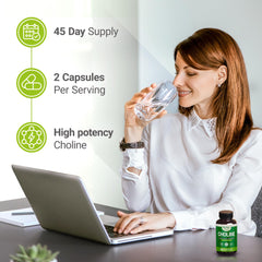 Ingredient list for Nested Naturals Choline Bitartrate 500mg