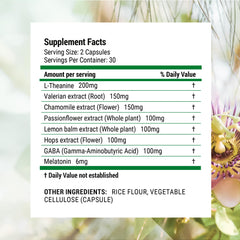 Close-up of Luna Sleep Aid vegan capsules