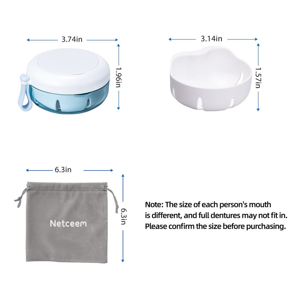 Premium materials used in denture cup kit: PP, PS, and food-grade silicone