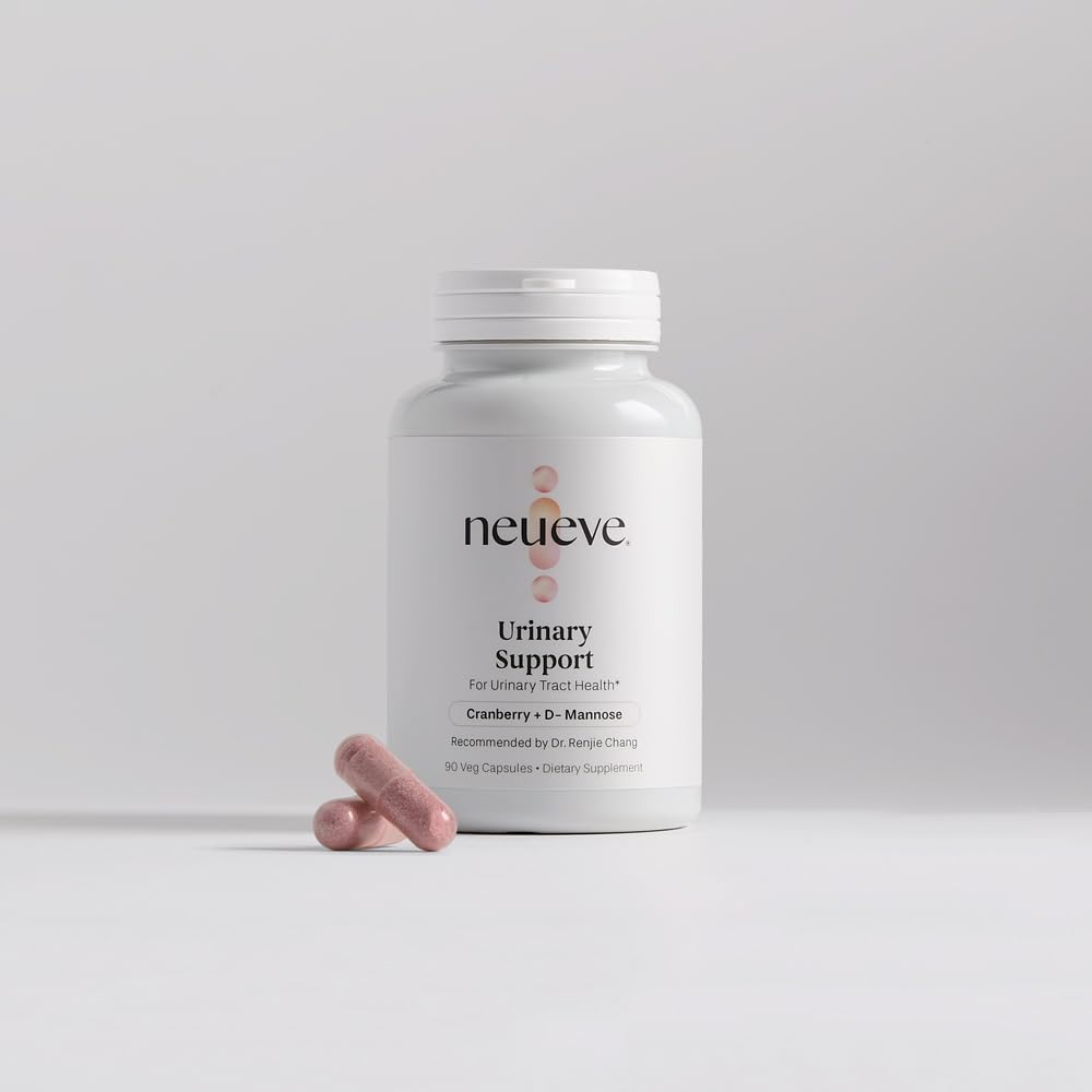 NeuEve Urinary Support Cranberry and D-Mannose bottle label
