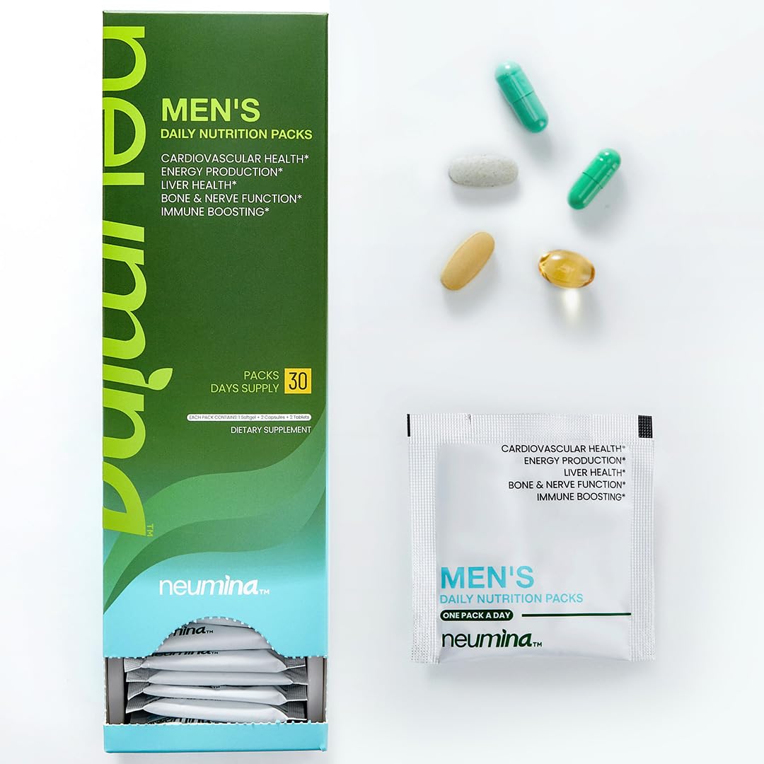 NEUMINA Multivitamin for Men bottle and packaging