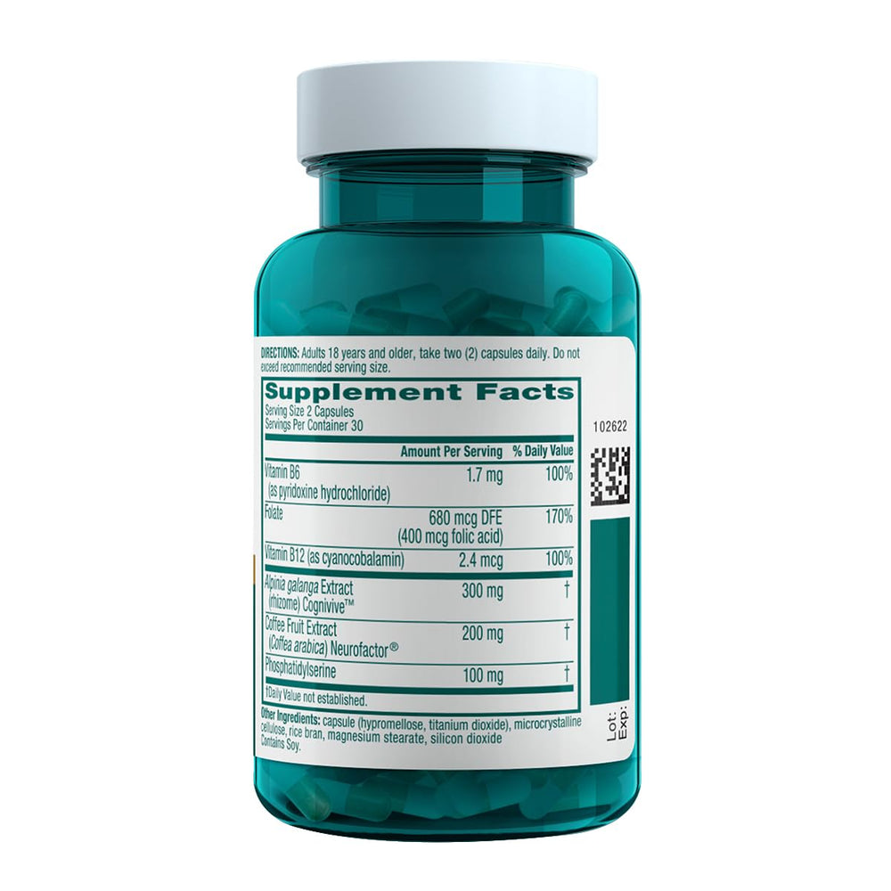 NEURIVA Ultra phosphatidylserine visual showing neuron health support