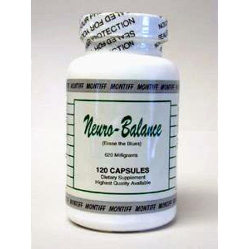 Neuro-Balance 620 mg bottle by Montiff – 120 capsules