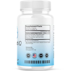 Close-up of Neuro Boost IQ brain pills bottle (Neuroboostiq)