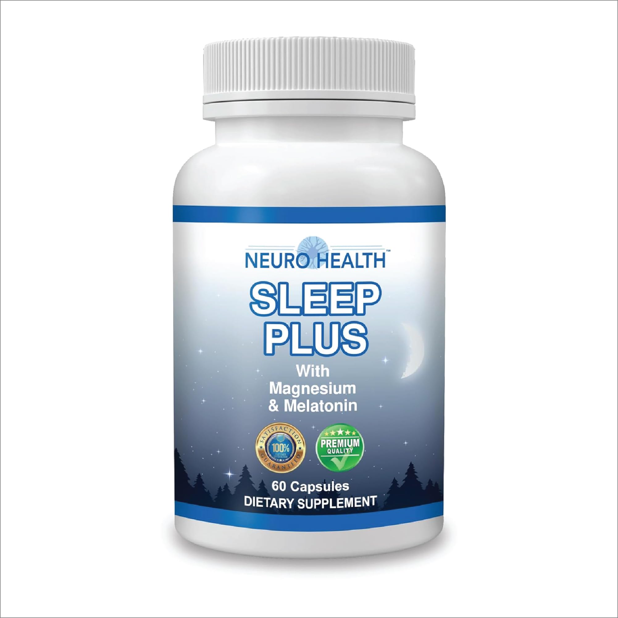 Bottle of Neuro Health Sleep Plus 60 capsules