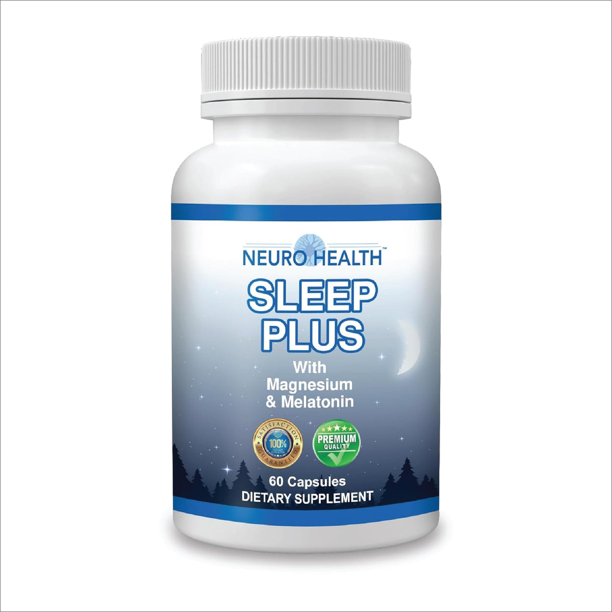 Bottle of Neuro Health Sleep Plus 60 capsules