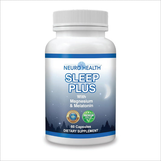 Bottle of Neuro Health Sleep Plus 60 capsules