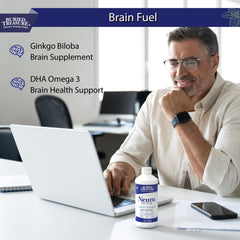 Fast-acting liquid brain boost for focus and clarity