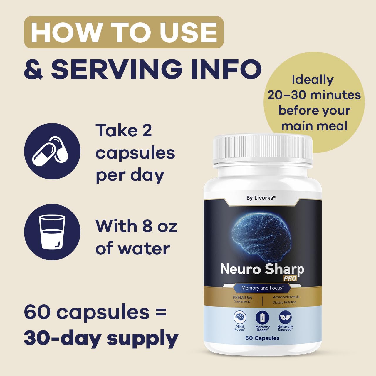 Neuro Sharp Pro packaging and bottle together