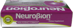 Nutrition facts label for Neurobion Classic