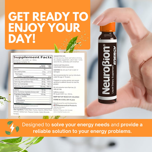 Neurobion Energy Liquid vial 1 25 ml