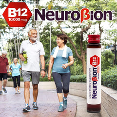 Ingredients label on Neurobion vial