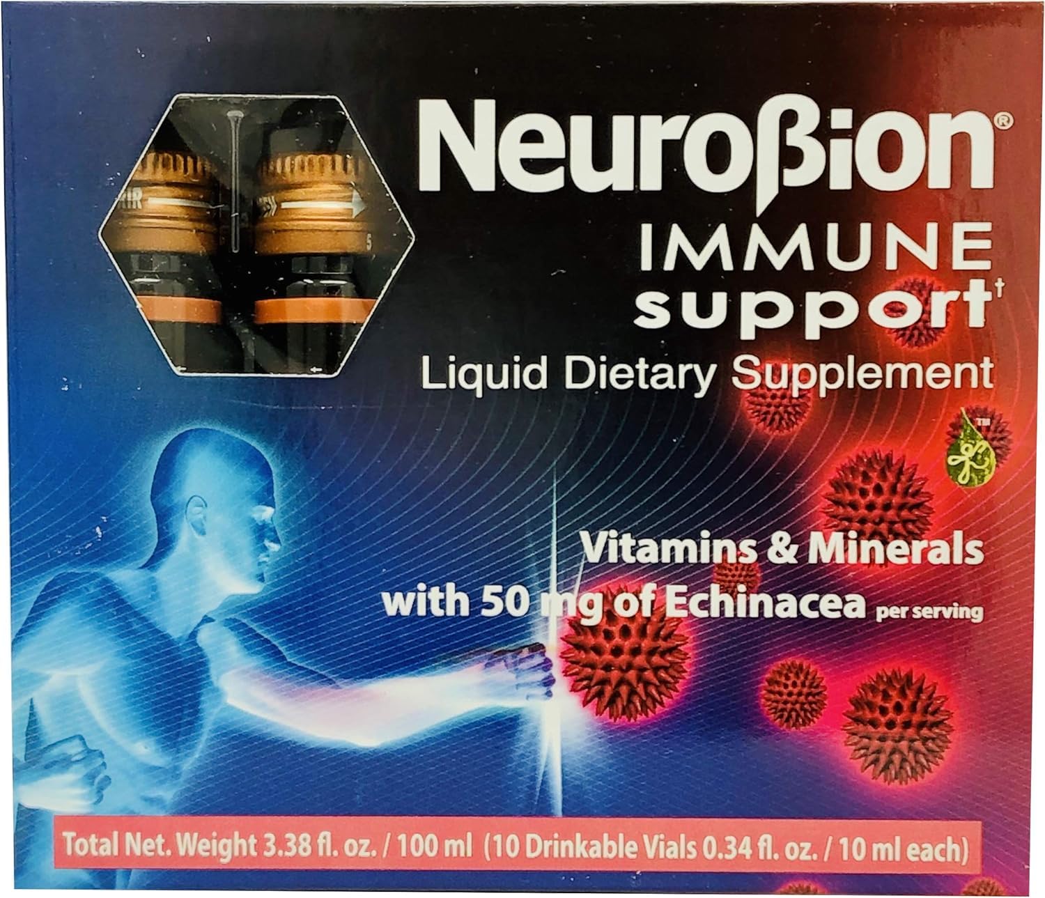 10 ml vial of Neurobion Immune Support