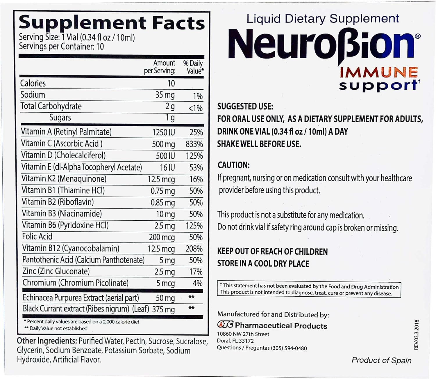 Easy-to-carry Neurobion bottle for on-the-go immunity